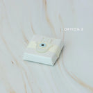 Palm acrylic decorated premium chocolate