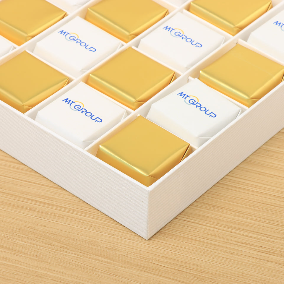Corporate customized premium chocolate 20P hard box