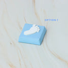 Baby feet acrylic decorated premium chocolate