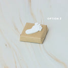 Baby feet acrylic decorated premium chocolate