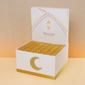 Ramadan kareem lantern designed choco...