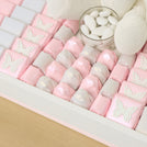 Baby girl butterfly decorated chocolate & teddy plush toy medium leather tray