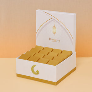 Ramadan kareem lantern designed choco...