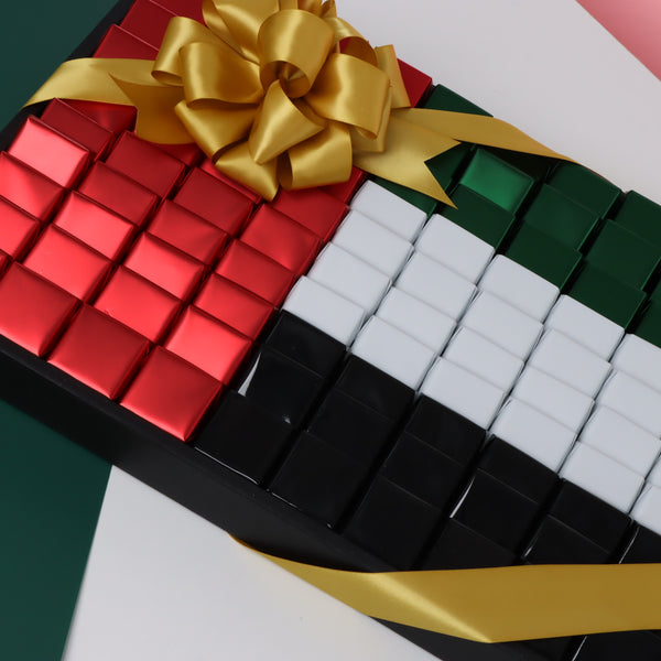 National day premium chocolate large leather tray