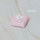 Baby acrylic stroller decorated premium chocolate