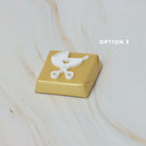 Baby acrylic stroller decorated premium chocolate