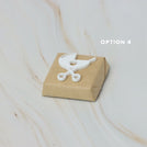 Baby acrylic stroller decorated premium chocolate