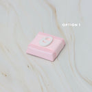 Baby acrylic shoe decorated premium chocolate