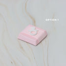 Baby bottle acrylic decorated premium chocolate