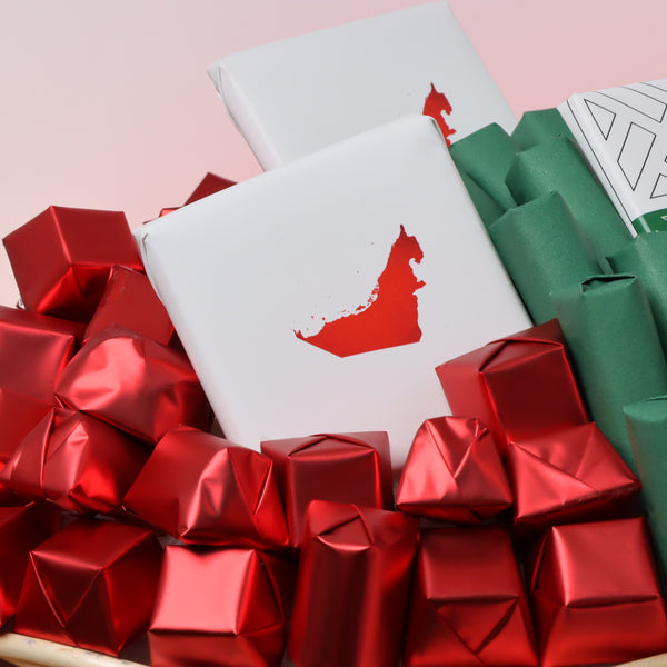 UAE national day premium chocolate medium basket