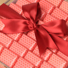 Cupid's village Happy Valentine's Day designed premium chocolate acrylic tray
