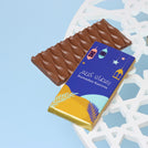 Set of 10 Ramadan kareem lantern designed block premium milk chocolate giveaway