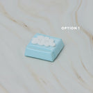 Baby acrylic cloud decorated premium chocolate