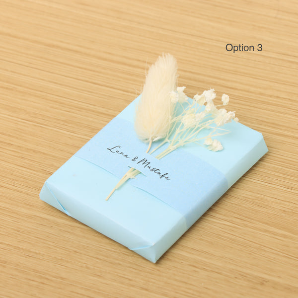 Set of 20 bridal personalized decorated premium loose chocolate
