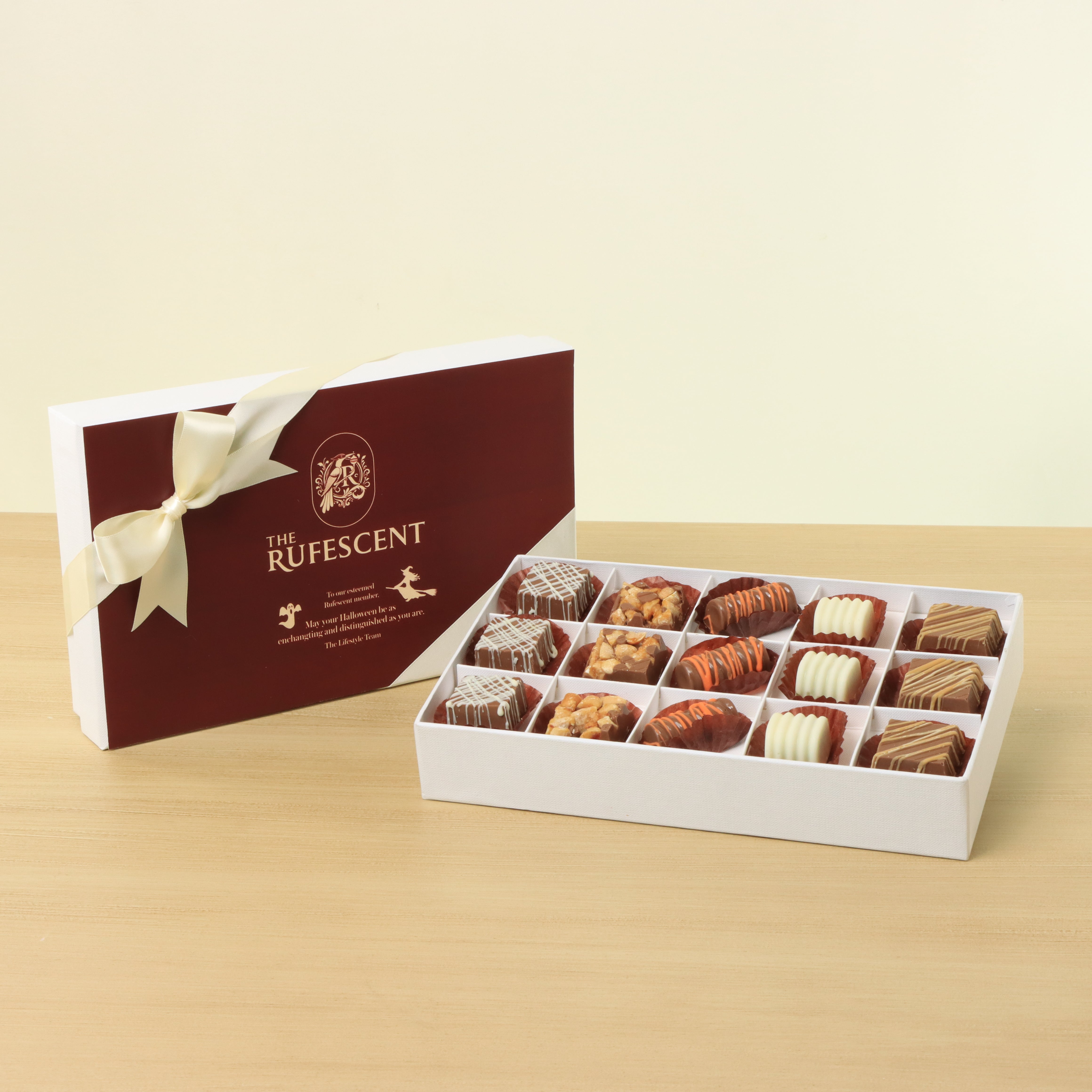 Set of 4 Corporate customized premium chocolate 15P hard box
