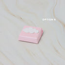 Baby acrylic cloud decorated premium chocolate