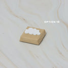 Baby acrylic cloud decorated premium chocolate