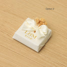 Bridal personalized and ribbon decorated premium loose chocolate
