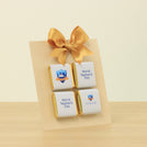 Set of 20 Corporate customized premium chocolate card