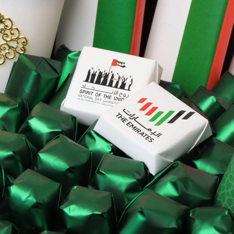 Happy National Day designed premium chocolate & sweets extra large basket