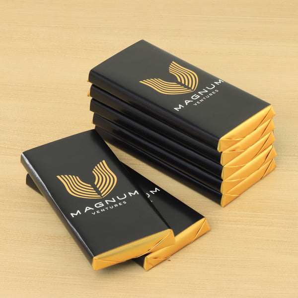 Set of 10 Corporate Customize premium chocolate bar