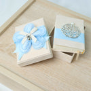 Set of 20 Baby boy quran decorated velvet box giveaway
