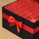 I love you heart designed premium chocolate extra large hamper