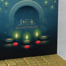 Happy diwali designed premium chocolate large hamper
