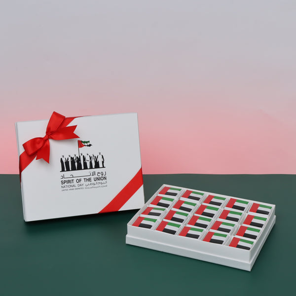 Spirit of the union national with flag designed premium chocolate 20P hard box
