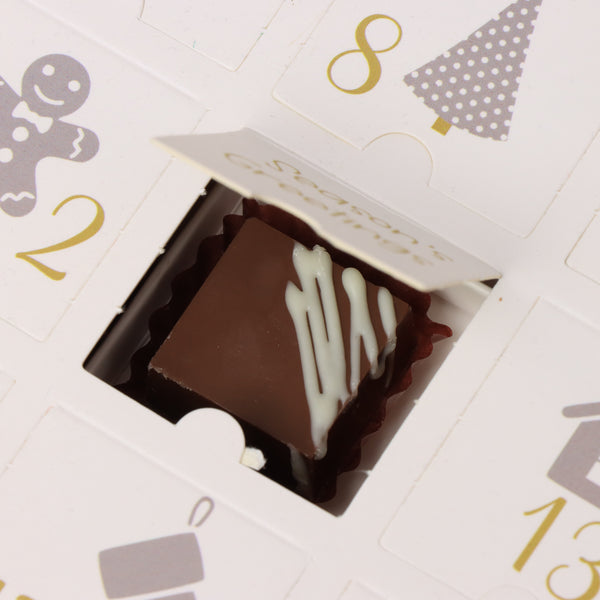 Christmas advent calendar premium chocolate box