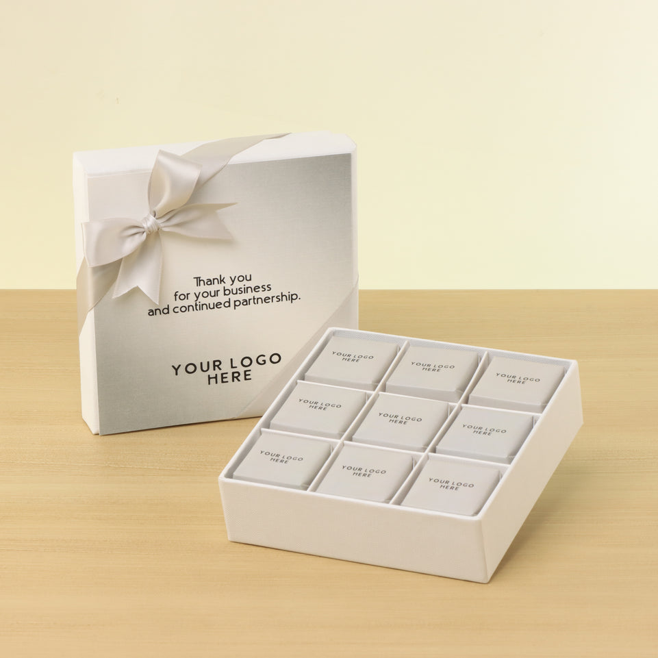 Set of 5 Corporate customized premium chocolate 9P hard box