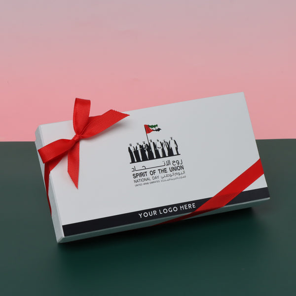 Set of 6 Spirit of the union national day designed premium chocolate 8P hard box