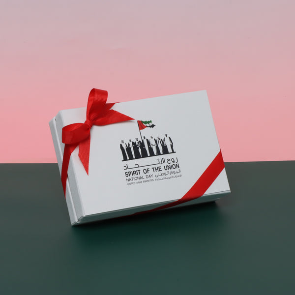 Set of 8 Spirit of the union national day premium chocolate 6 piece hard box