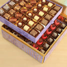 Luxury premium chocolate leather box