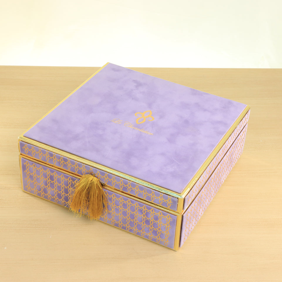 Luxury premium chocolate leather box