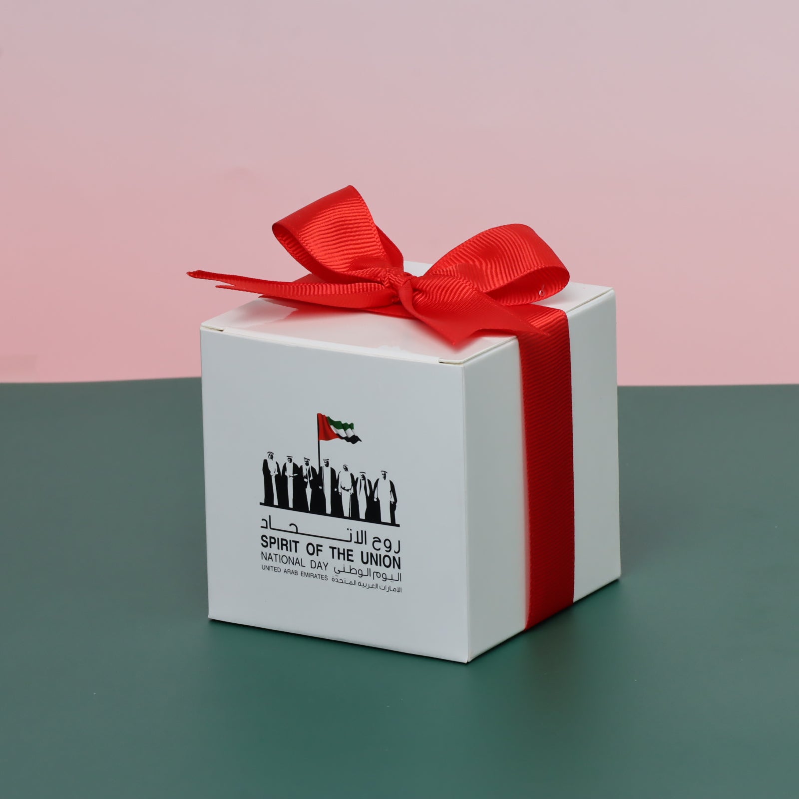 Set of 20 Spirit of the union national day designed premium chocolate cube soft box