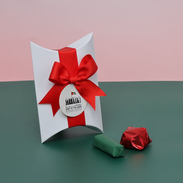 Set of 20 Spirit of the union national day designed premium chocolate pillow soft box