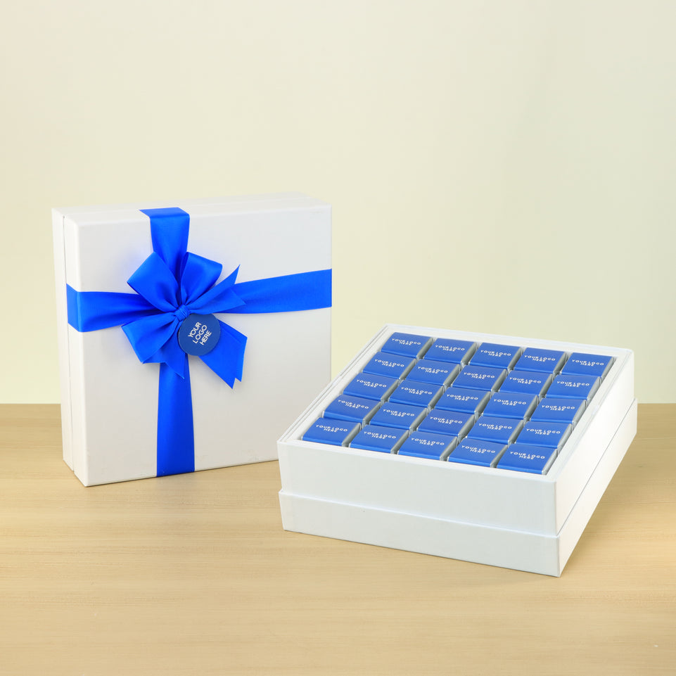 Set of 2 Corporate customized premium chocolate hard box