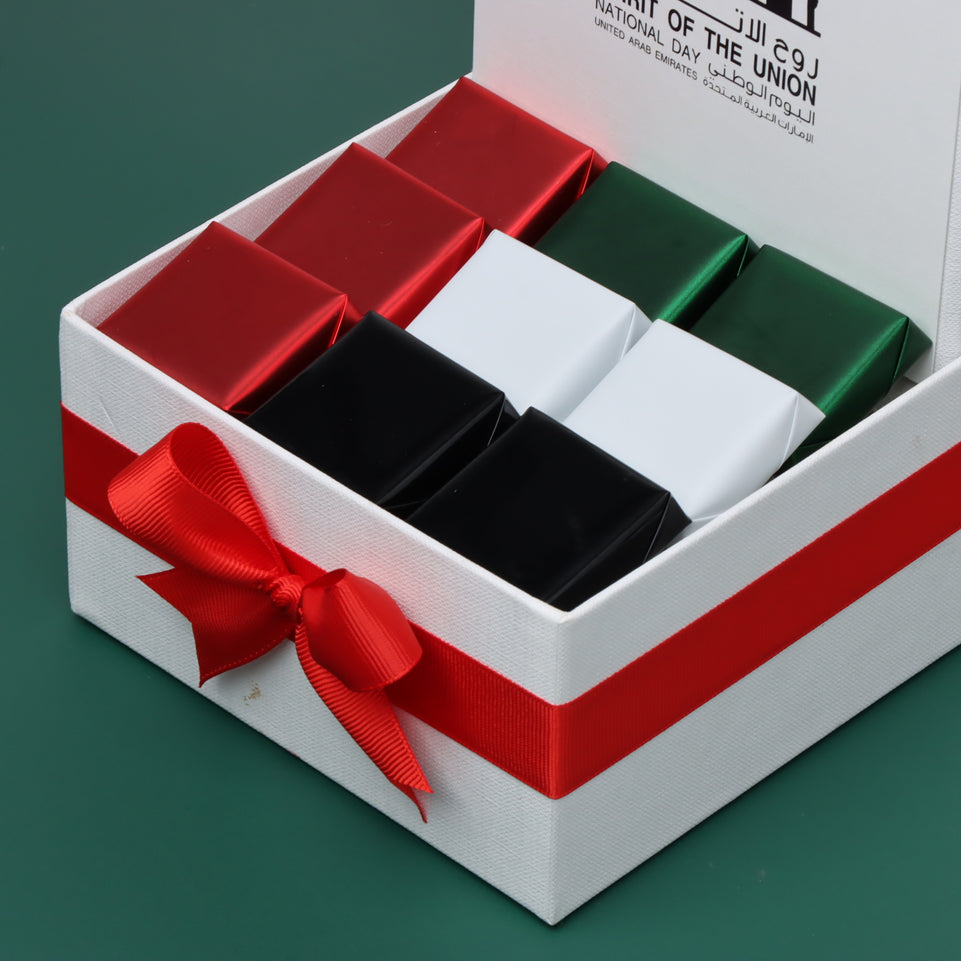 Spirit of union national day designed chocolate small hamper