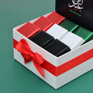 Arabic calligraphy national day designed premium chocolate small hamper