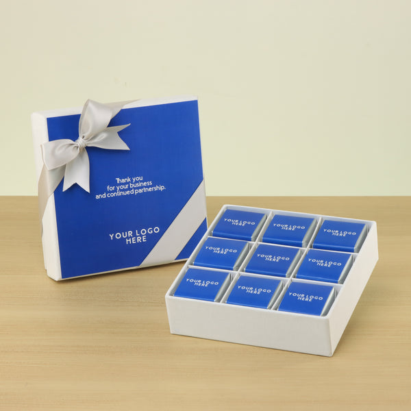 Set of 5 Corporate customized premium chocolate 9P hard box