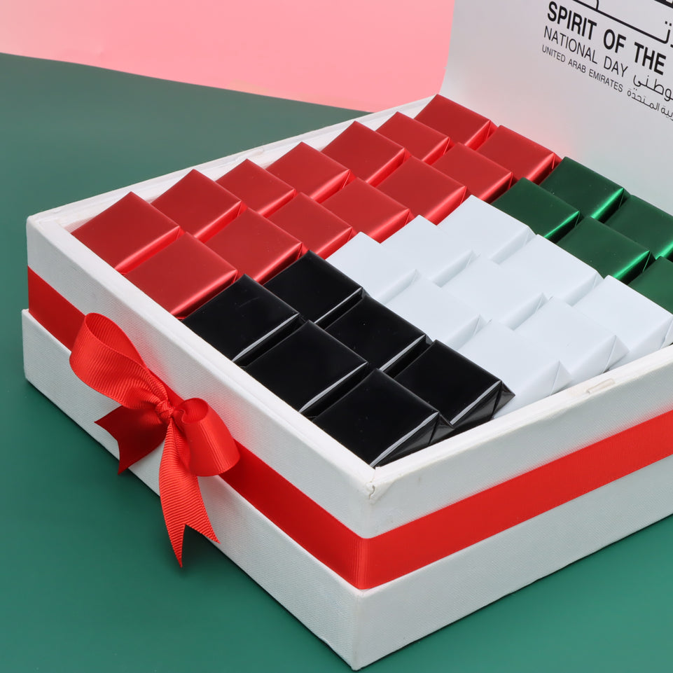 Spirit of the union national day designed chocolate large hamper