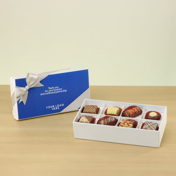 Set of 6 Corporate customized premium chocolate 8P hard box