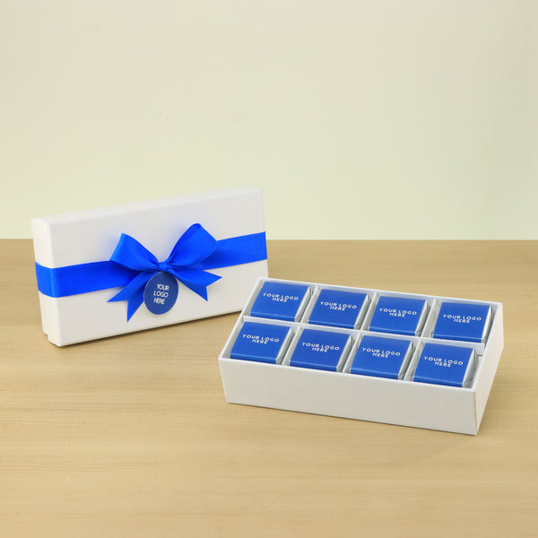 Set of 6 Corporate customized premium chocolate 8P hard box