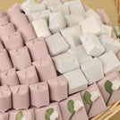 Baby girl flower decorated chocolate medium basket