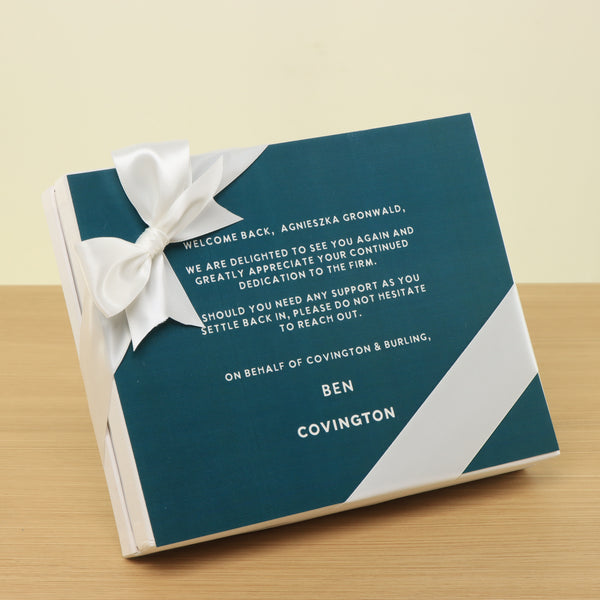 Set of 3 Corporate customized premium chocolate 20P hard box