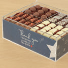 Teacher Appreciation premium chocolate small double acrylic tray