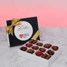 Set of 5 Corporate customized premium chocolate 12P hard box