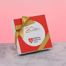 Set of 15 Corporate branded premium chocolate customized printed top card hard box