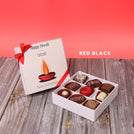 Set of 5 corporate customized diwali candle designed premium chocolate 9P hard box